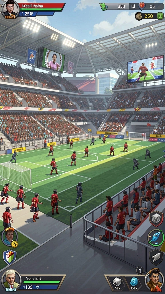 idrgame - Fitur sosial untuk mengundang teman bermain bersama.