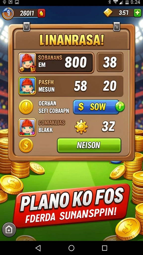 muara777 - Screenshot menampilkan fitur permainan yang beragam.